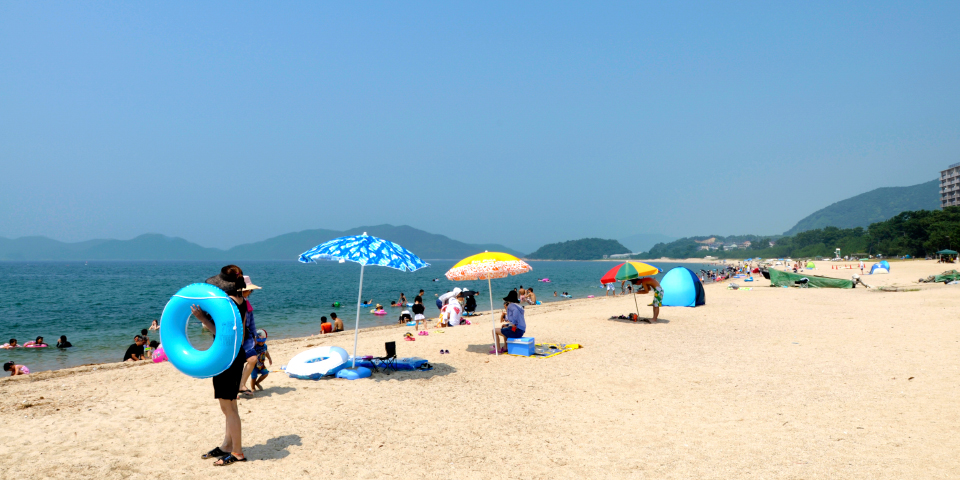 画像：虹ケ浜海水浴場・キャンプ場